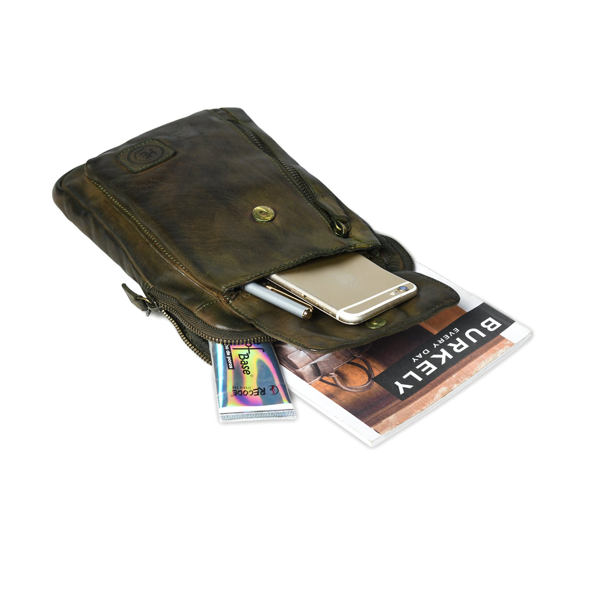 Vintage Explorer Crossbody Bag